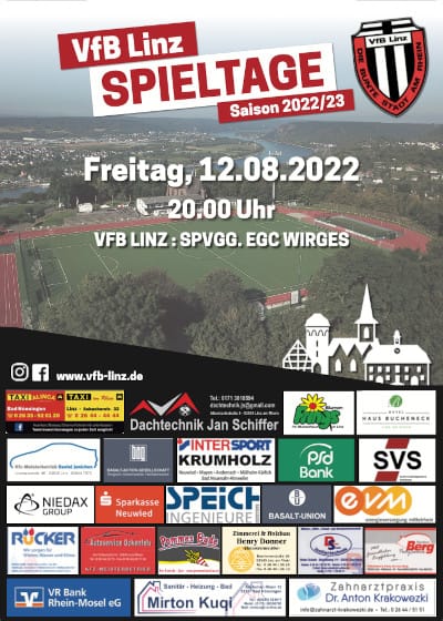 1. Spieltag: VfB Linz - Spvgg EGC Wirges