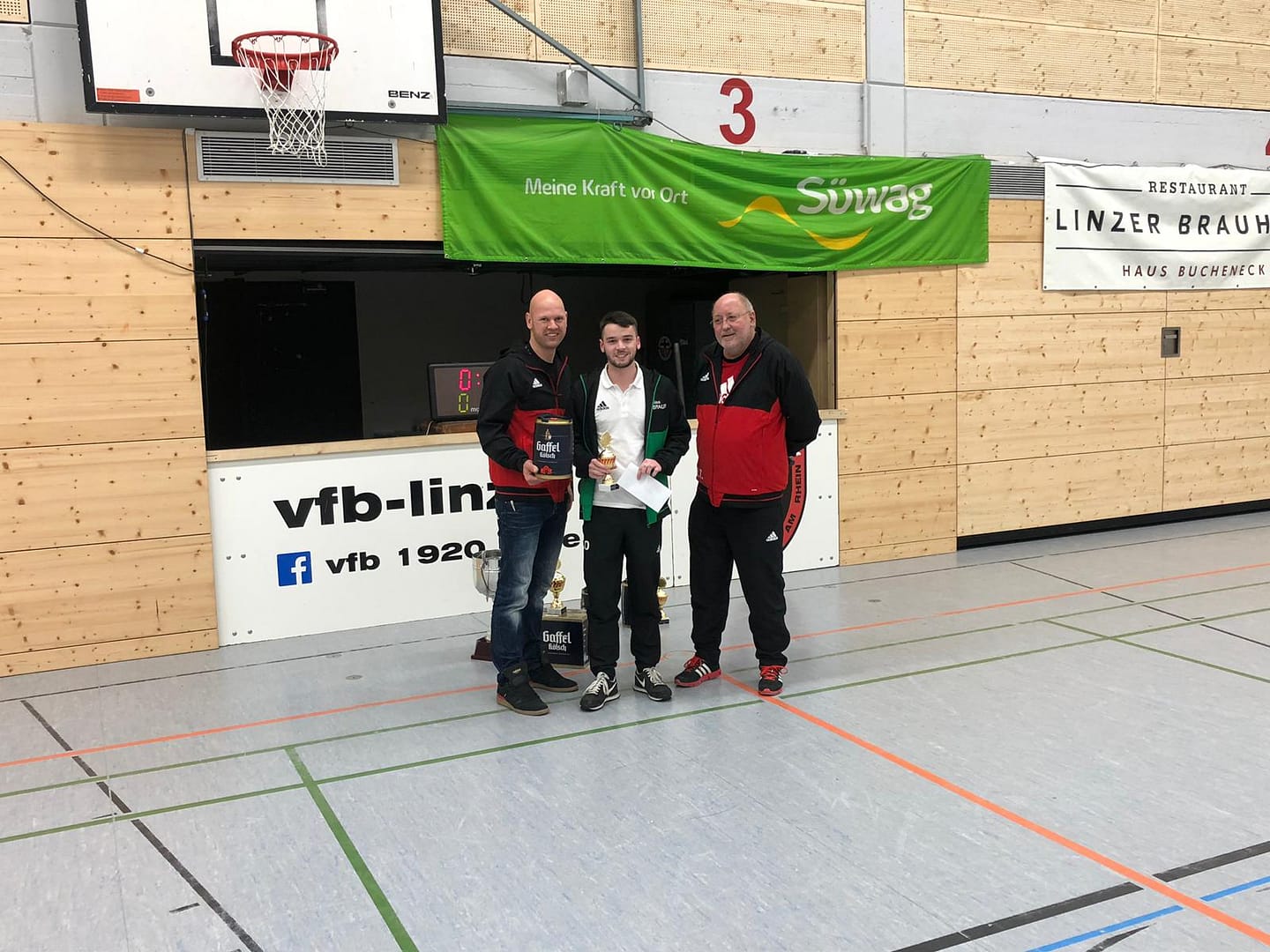 Süwag Hallencup 2019 - Seniorenturnier - 4. Platz SV Leubsdorf