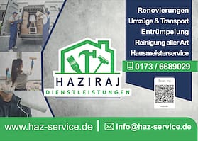 Sponsor Haziraj Dienstleistungen