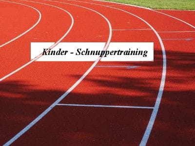 Leichtathletik Schnuppertraining für Kinder