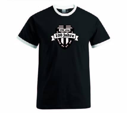 VfB Linz - 100 Jahre Fankollektion - T-Shirt schwarz E3070