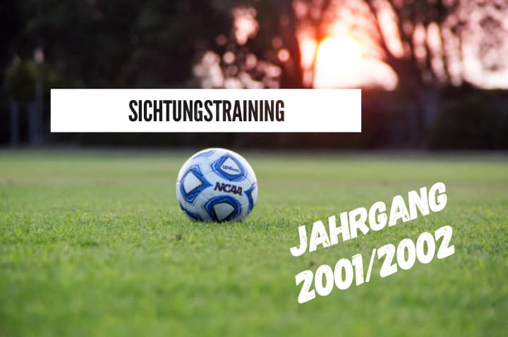 Sichtungstraining der JSG Linz/Rheinbrohl/Erpel - Jahrgang 2001/2002