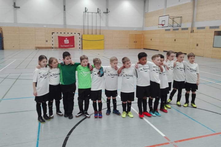 F2-Junioren des VfB Linz beim Hallenturnier in der Linzer Miesgesweghalle