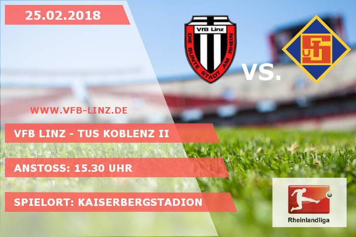 Spieltagplakat VfB Linz - TuS Koblenz II