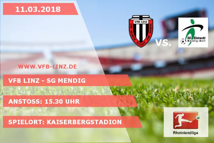 Spieltagplakat VfB Linz - SG Mendig