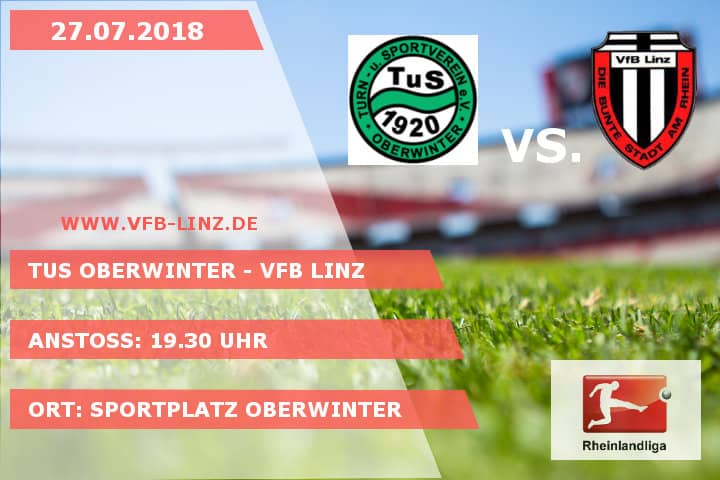 Spieltagplakat - TuS Oberwinter - VfB Linz - Saison 2018/2019