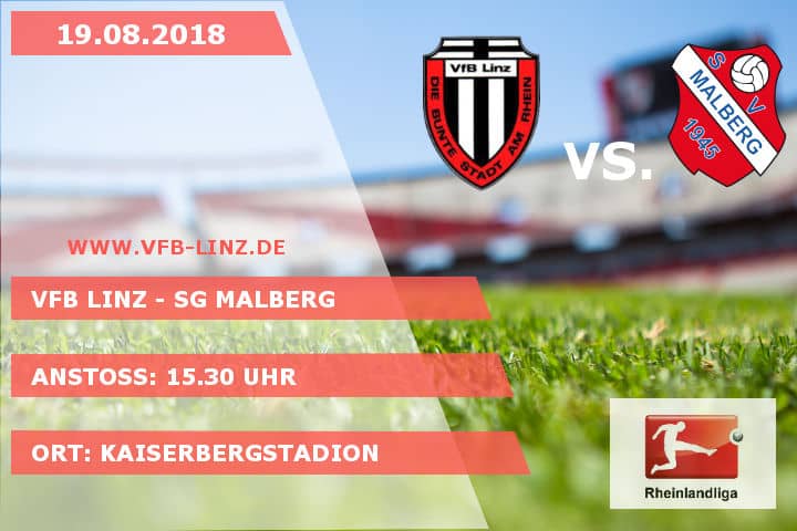 Spieltagplakat VfB Linz - SG Malberg