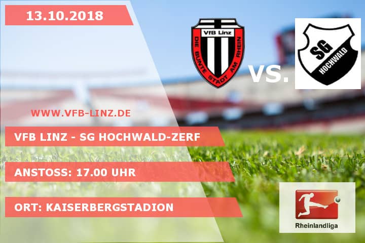 Spieltagplakat: VfB Linz - SG Hochwald-Zerf