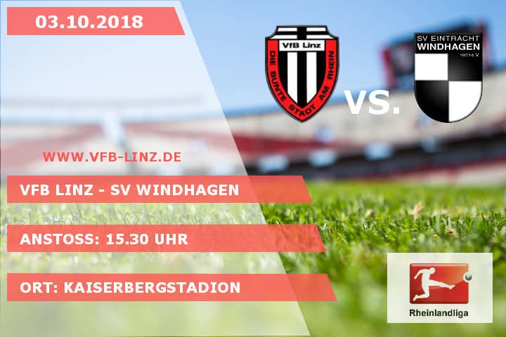 Spieltagplakat: VfB Linz - SV Windhagen