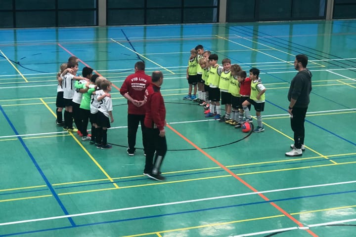 VfB Linz F2-Junioren beim Hallenturnier in Dierdorf