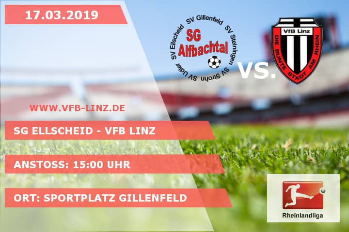 Spieltagplakat - SG Ellscheid - VfB Linz 17.03.2019