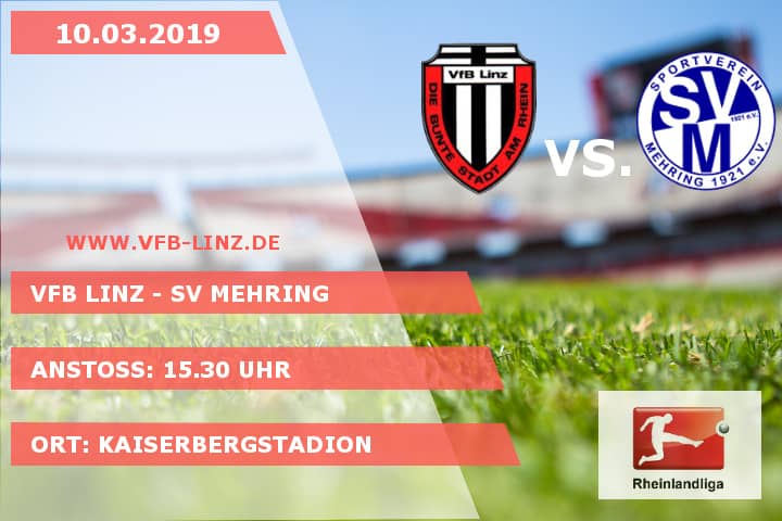 Spieltagplakat - VfB Linz - SV Mehring