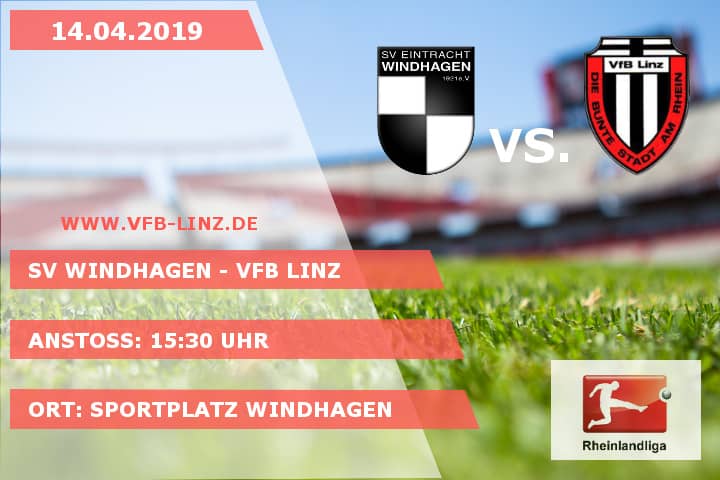 Spieltagplakat: SV Windhagen - VfB Linz