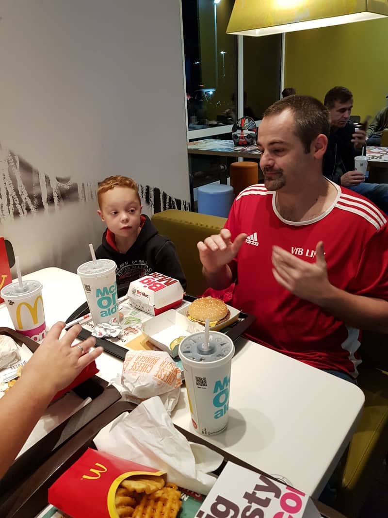 F1-Junioren bei McDonald's