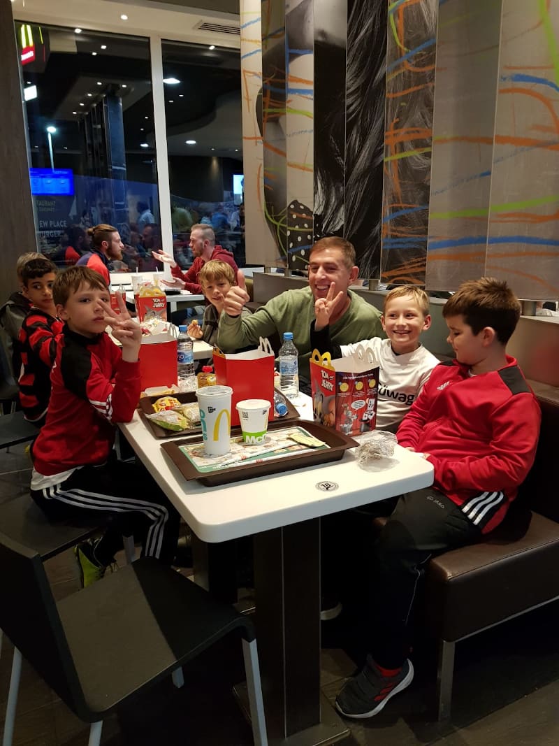 F1-Junioren bei McDonald's